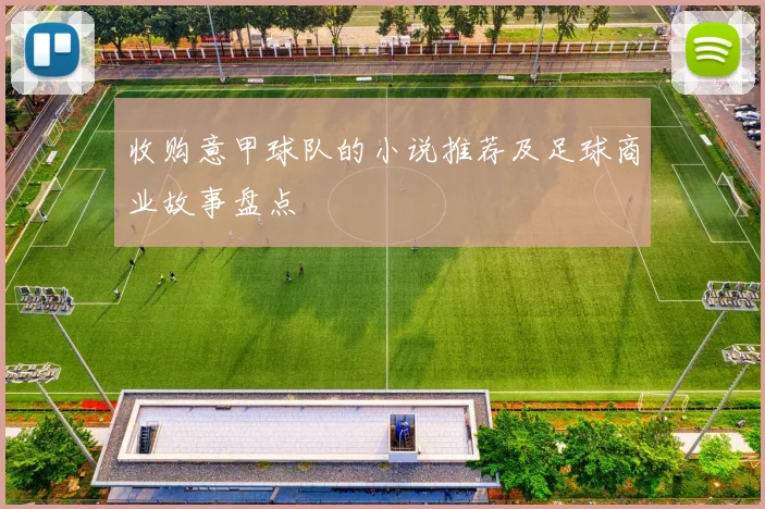 收购意甲球队的小说推荐及足球商业故事盘点